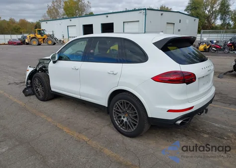 2017 Porsche Cayenne Platinum Edition from USA, damaged, VIN WP1AA2A25HKA82870